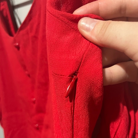 Forever 21 cute red dress❤️ - Picture 6 of 7